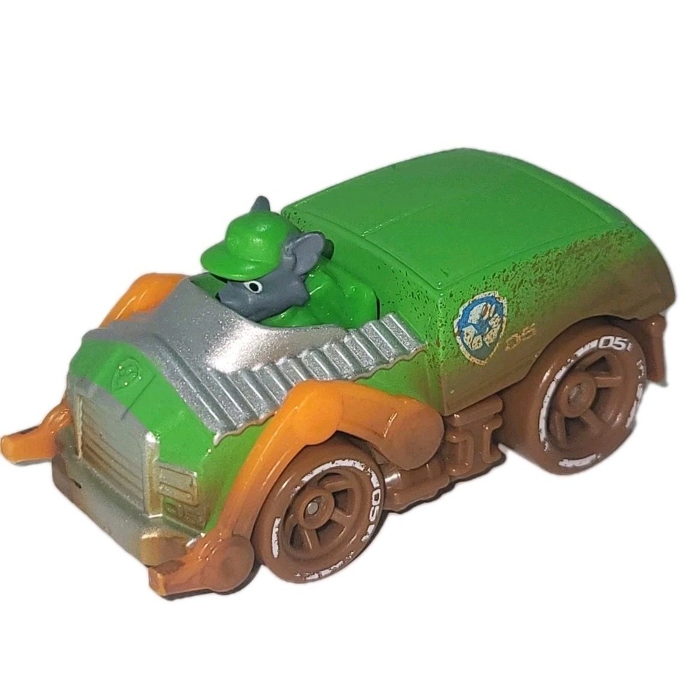 Paw Patrol Off Road Mud True Metal Rocky Muddy Truck Racer Diecast Spin Master